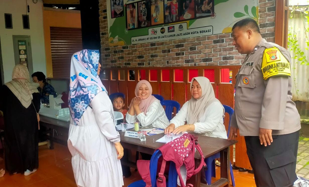 Imbauan Kamtibmas dan Dukung Kesehatan Balita