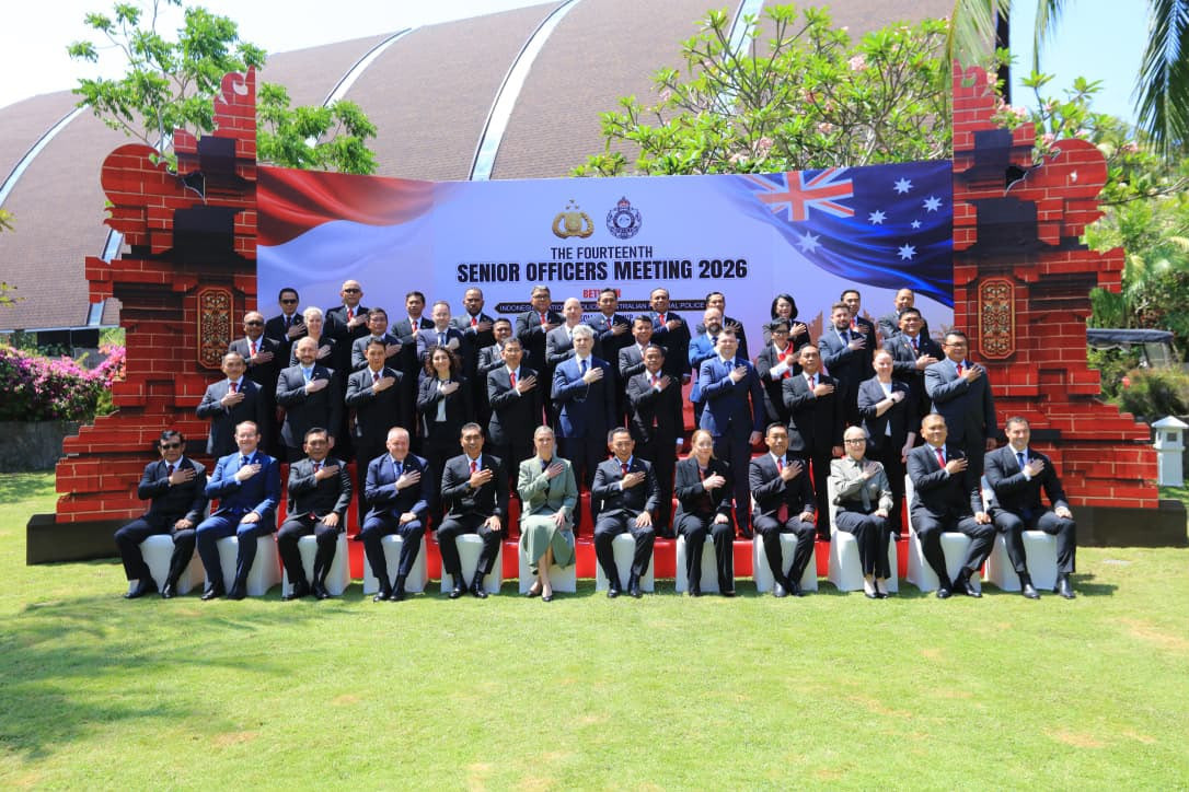 Polri-AFP Perkuat Kerjasama Hadapi Kejahatan Transnasional dalam SOM ke -14 di Bali