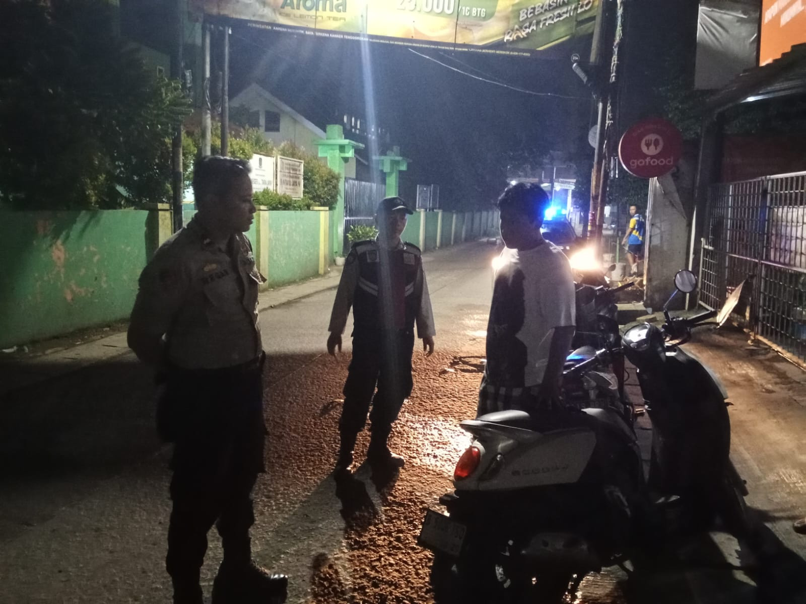 Polsek Bekasi Barat Gencarkan Patroli Malam Cegah Tawuran dan Kejahatan Jalanan