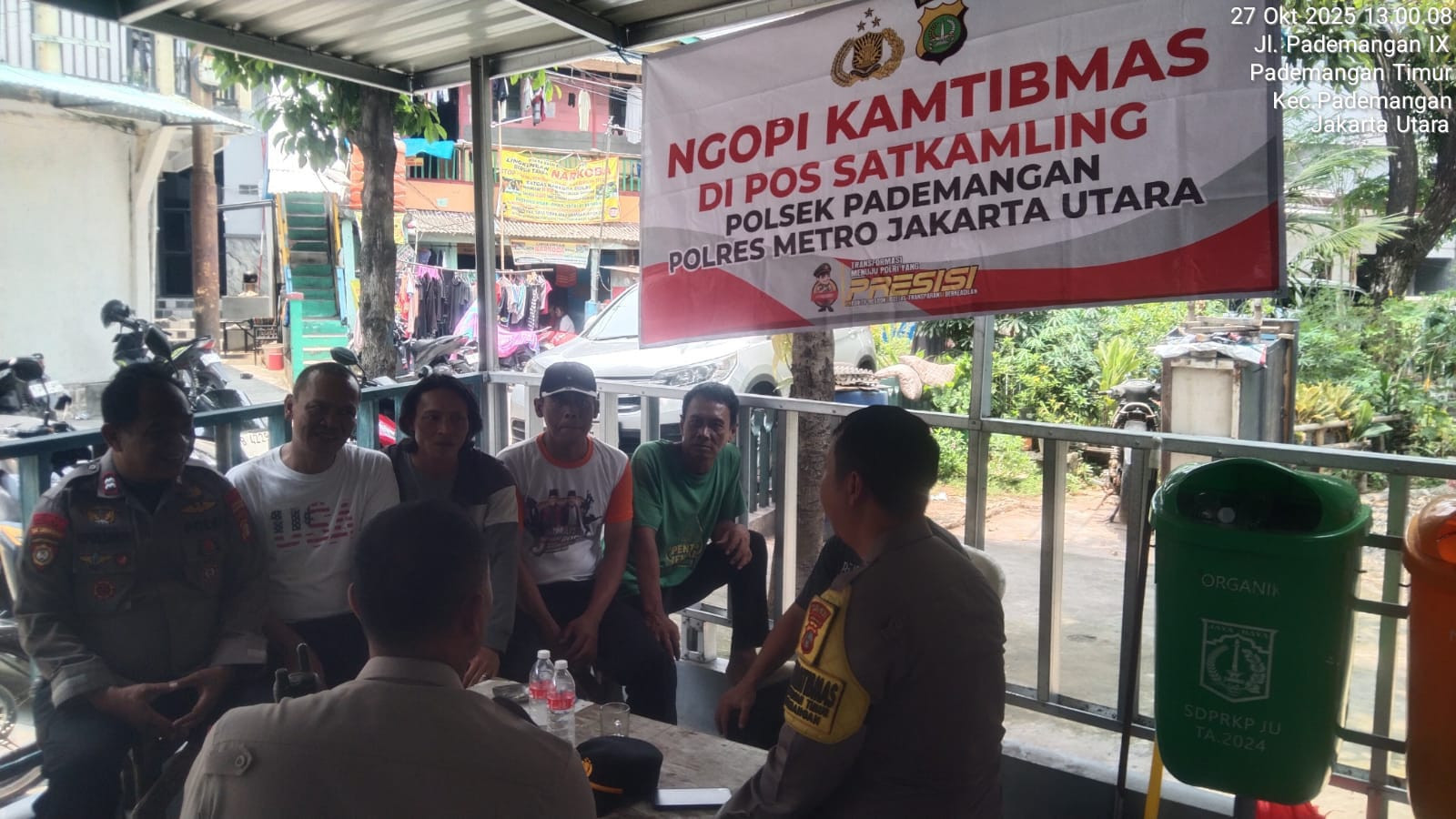 Polsek Pademangan Gelar Ngopi Kamtibmas, Perkuat Sinergi Polisi dan Warga dalam Jaga Jakarta