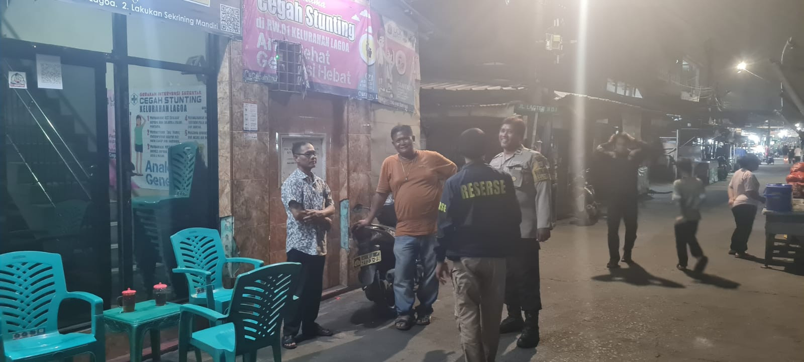Respon Cepat Layanan 110, Polsek Koja Cek TKP Dugaan Tawuran di Pasar Waru