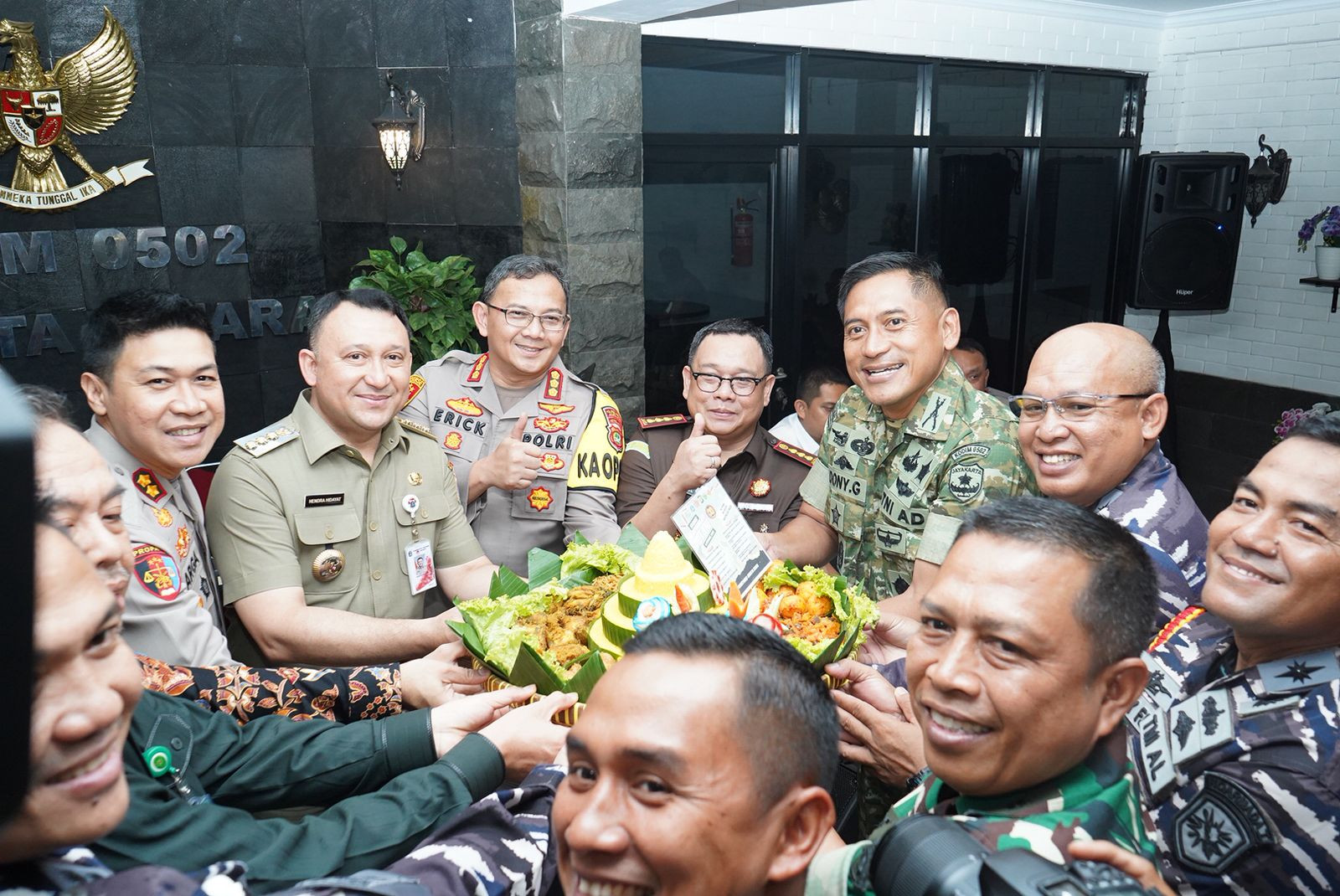Perkuat Sinergi, Kapolres Metro Jakarta Utara Bersama Forkopimda Sambangi Kodim 0502/Jakarta Utara