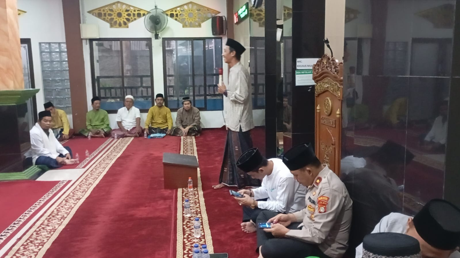 Sholat Subuh Keliling, Kapolsek Batuceper Ajak Warga Perkuat Sinergi Jaga Kamtibmas