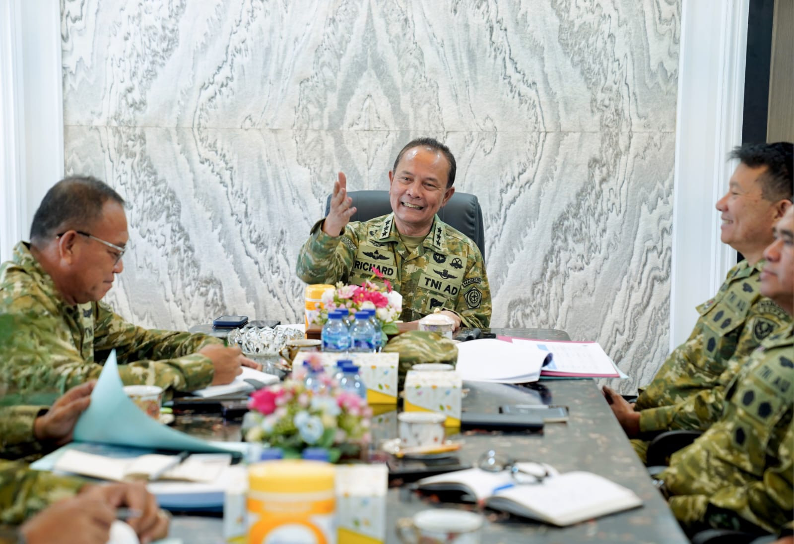 Kasum TNI Pimpin Rakor Penanganan Karhutla dan Teknologi Modifikasi Cuaca ‎