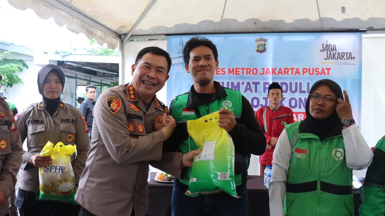 Kapolres Jakpus Resmikan Gerai Auto Mart ke-4 untuk Ojol: “Polisi dan Ojol Sama-sama Mengabdi untuk Masyarakat”