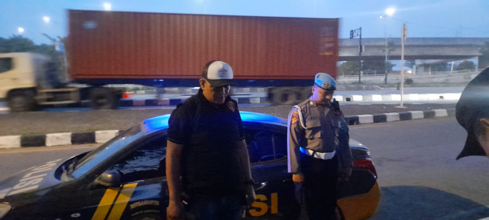 Polisi Lakukan Monitoring dan Pengamanan, Ratusan Ojol dari Jakarta Utara Berangkat Apel Kamtibmas di Monas
