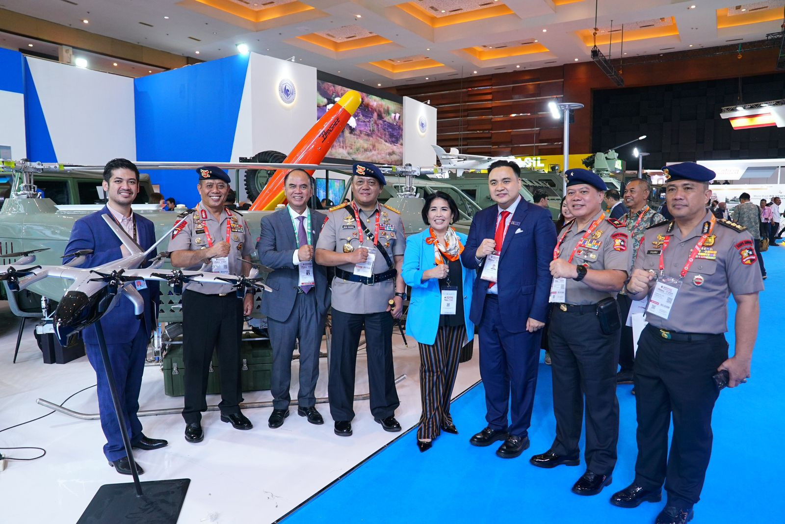 Dankorbrimob Polri Hadiri Pembukaan Pameran Pertahanan Indo Defence 2025 Expo And Forum