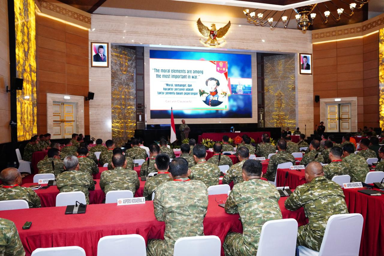 Kasum TNI Buka Rapat Koordinasi Personel TA 2026