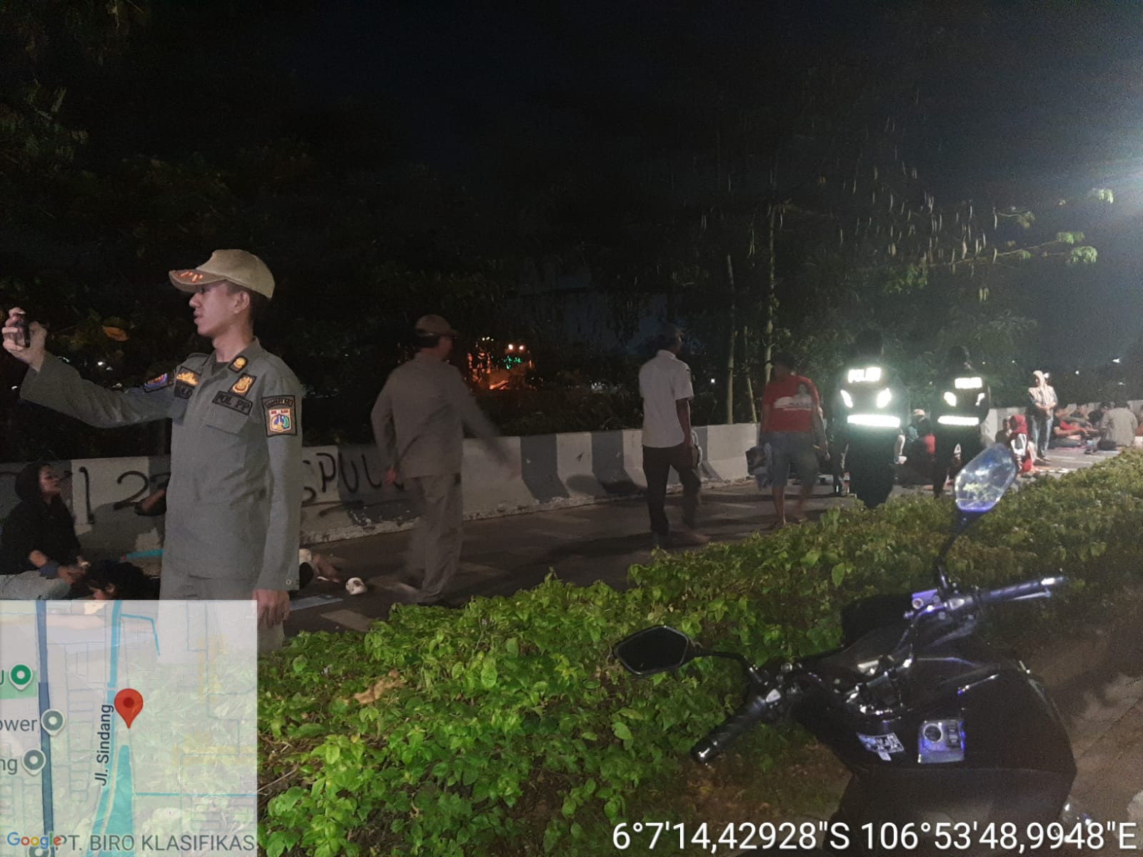 Polsek Koja Gelar Patroli Malam, Tangkap Pelaku Pungli dan Bubarkan Remaja yang Nongkrong