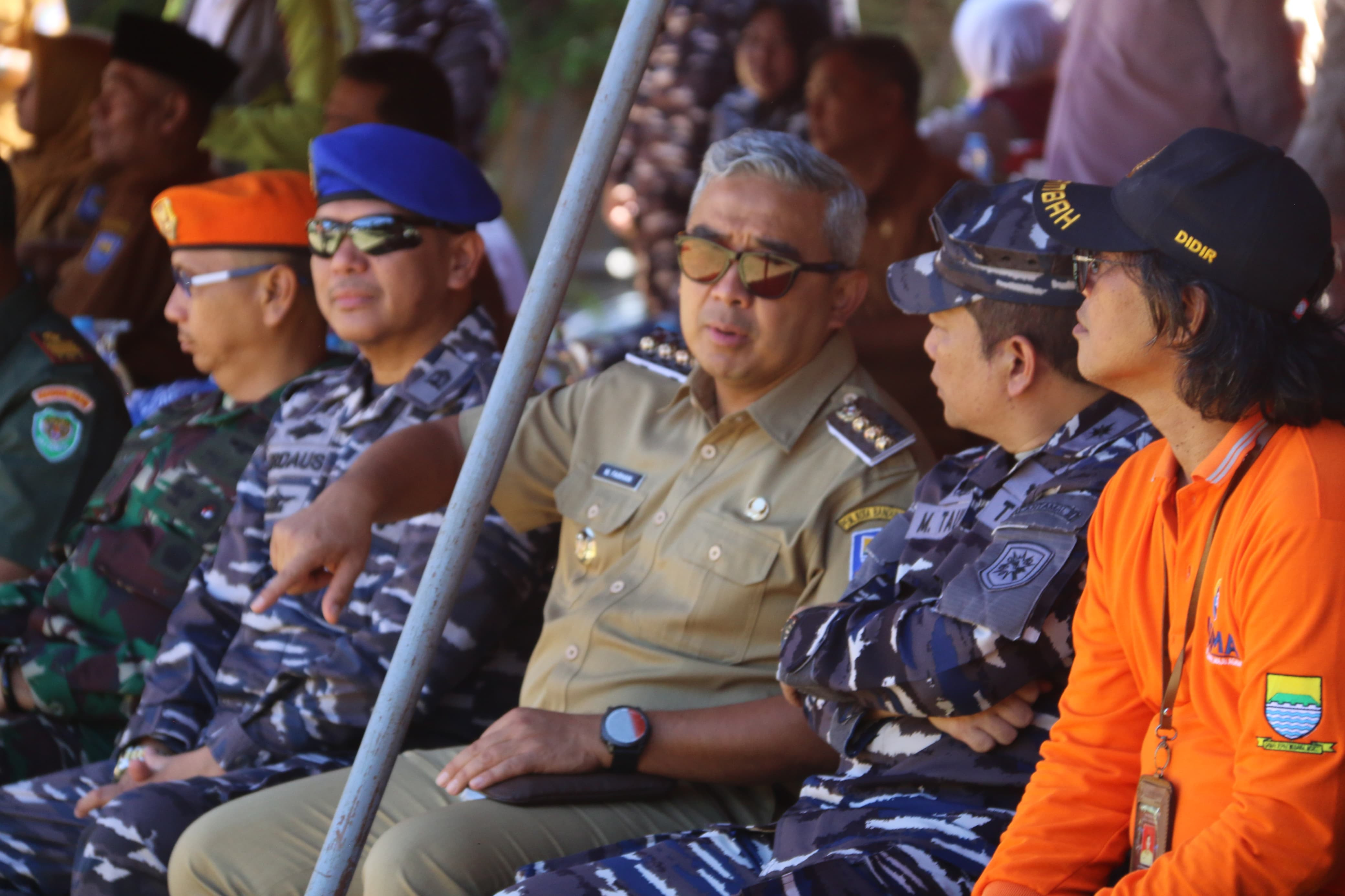 TNI AL Respon Cepat Siaga Bencana Alam Gempa Sesar Lembang Bandung