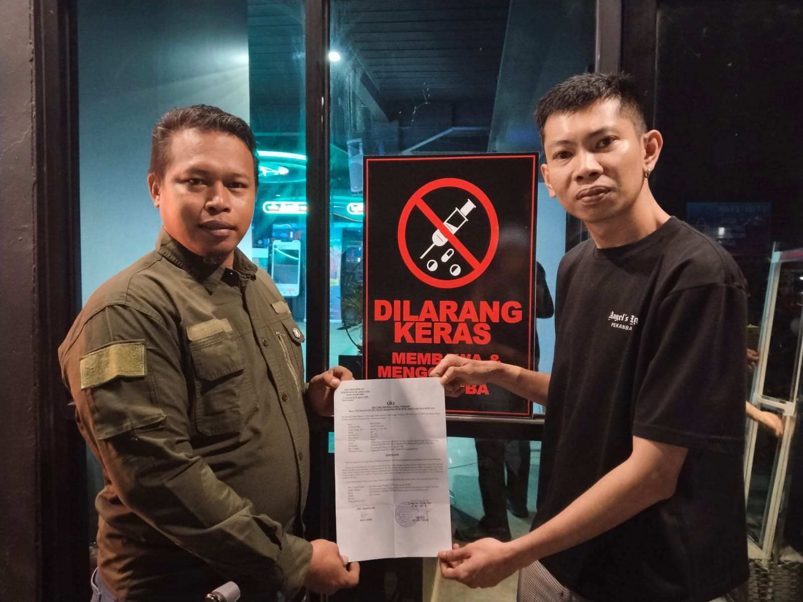 Cafe Andrews Party Bantah Sediakan Sajam, Penyerangan Dua Security Dilaporkan ke Polisi