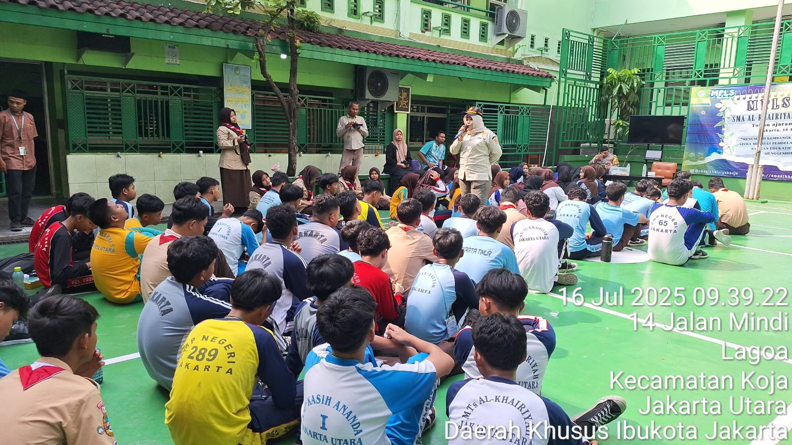 Cegah Tawuran Pelajar, Satpol PP dan Bhabinkamtibmas Lagoa Gelar Penyuluhan di Sekolah