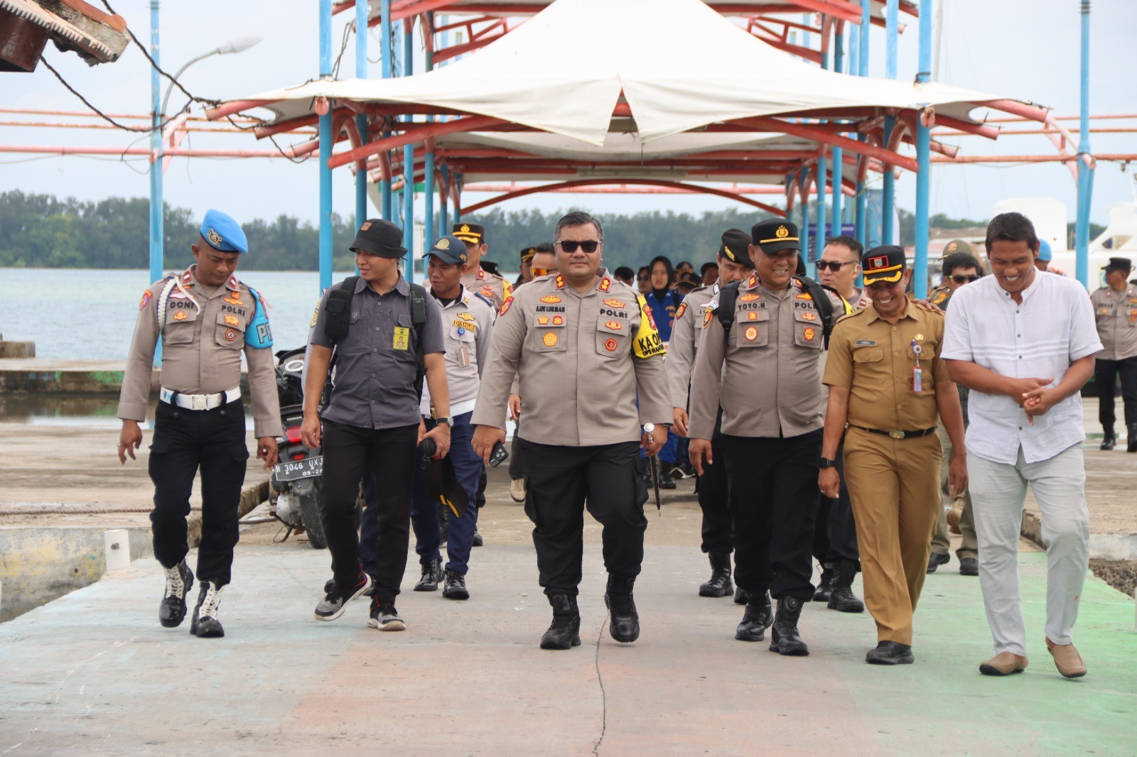 Pos Pengamanan Natal dan Tahun Baru di Pulau Harapan Siap Layani Masyarakat dan Wisatawan