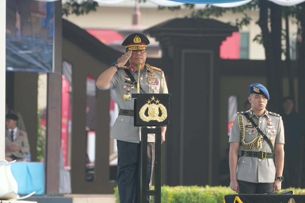 Wakapolri Pimpin Upacara di Lapangan Bhayangkara, Hadirkan Potret Perjalanan Polri Lintas Generasi