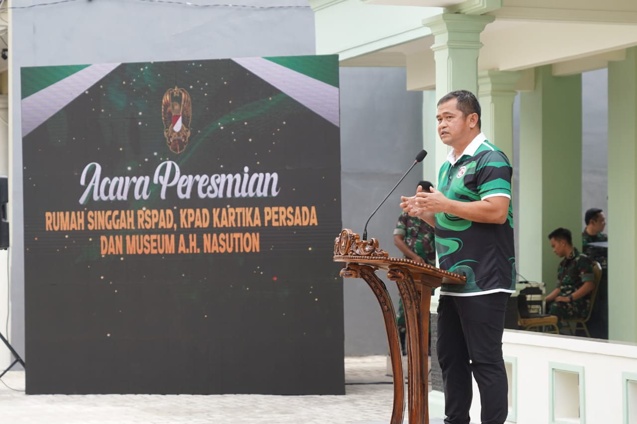 Kasad Resmikan Rumah Singgah RSPAD, KPAD Kartika Persada, dan Museum A.H. Nasution