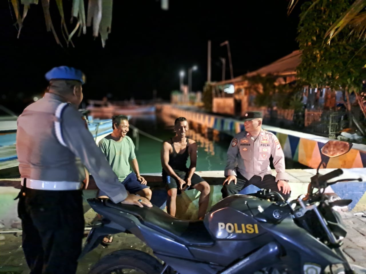 Polsek Kepulauan Seribu Utara Gelar Patroli Malam Perintis Presisi, Antisipasi Tawuran, Premanisme, dan Judi Online