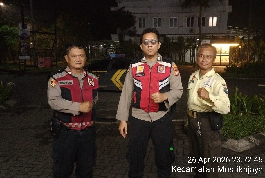 Patroli Mobile Antisipasi Gangguan Kamtibmas di Wilayah Hukum Polsek Bantargebang
