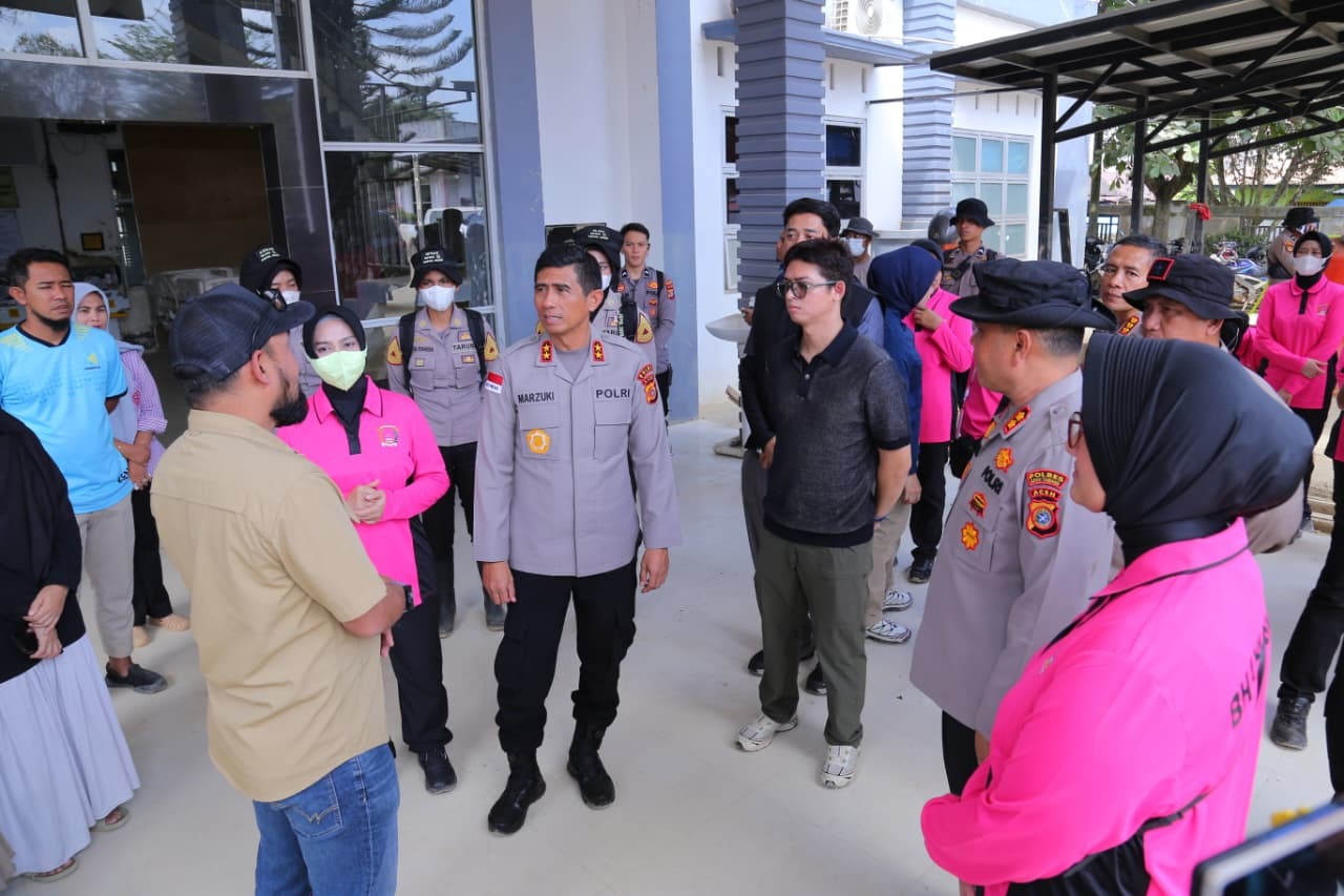 Kapolda Aceh Tinjau Sumur Bor Bantuan Polri di Aceh Tamiang, Pastikan Masih Berfungsi dan Bermanfaat