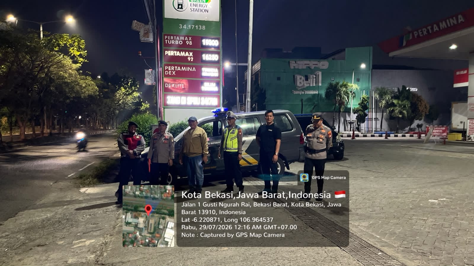 Polsek Bekasi Barat Intensifkan Razia Stasioner dan Patroli Cegah Kejahatan Jalanan serta Tawuran