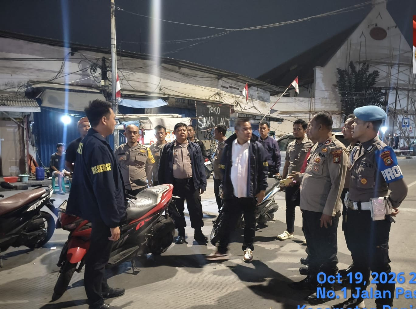 Antisipasi Tawuran, Polsek Metro Penjaringan Intensifkan Patroli Malam di Sejumlah Titik Rawan