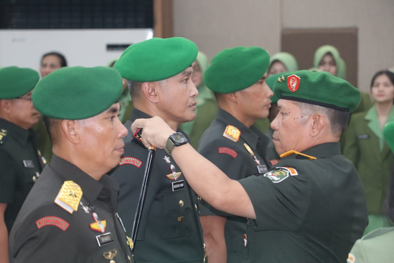 Tongkat Estafet Jabatan Danrem 051/Wijayakarta Diserahterimakan