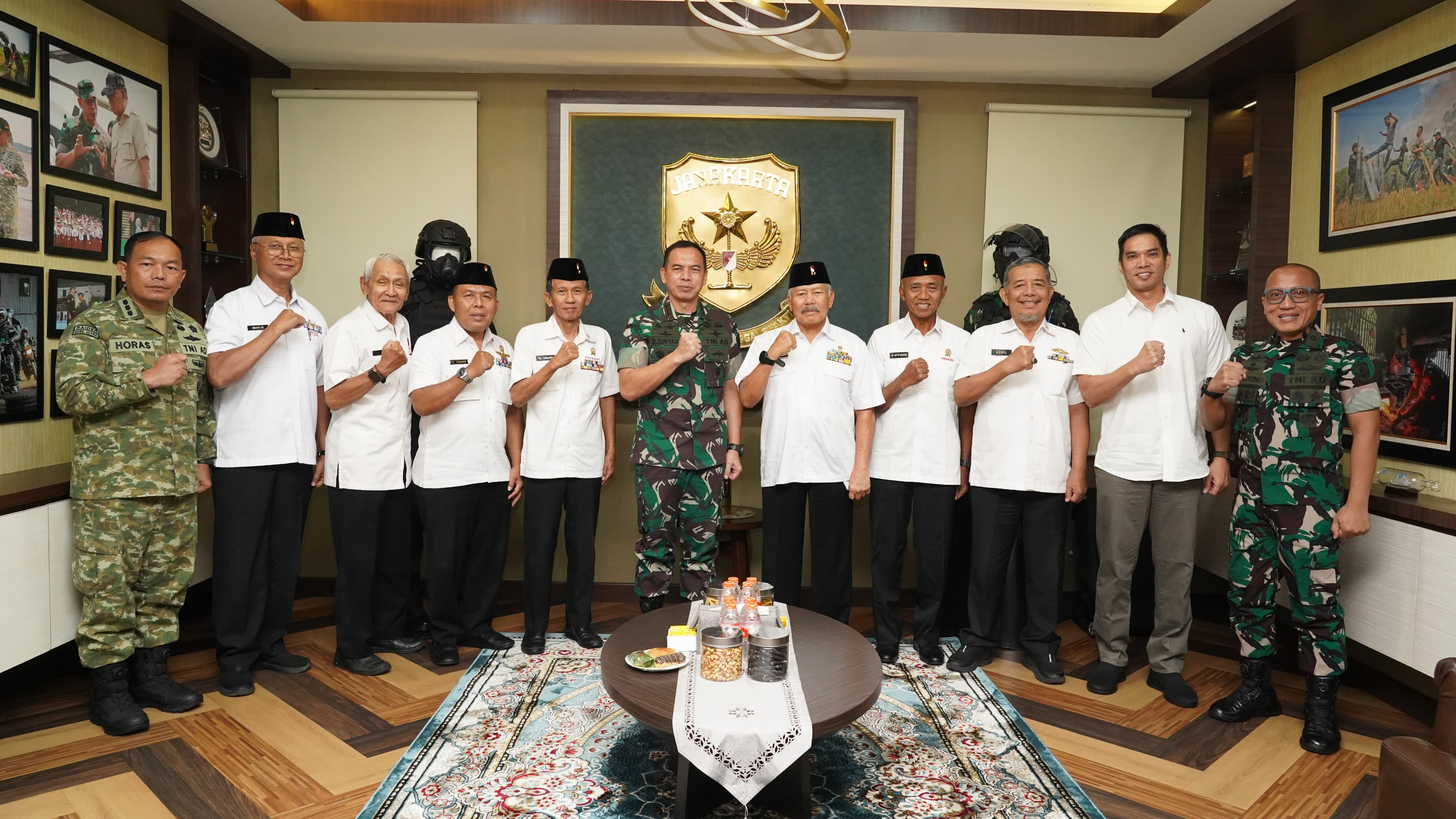 Pangdam Jaya Terima Audensi Pengurus PEPABRI DKI Jakarta, Perkuat Silahturahmi dan Sinergi
