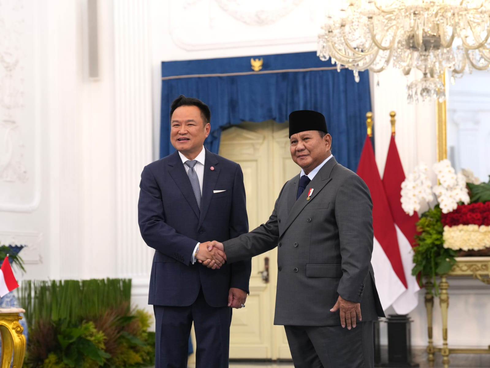 Prabowo dan PM Thailand Komitmen Tingkatkan Perdagangan hingga USD 20 Miliar pada 2030