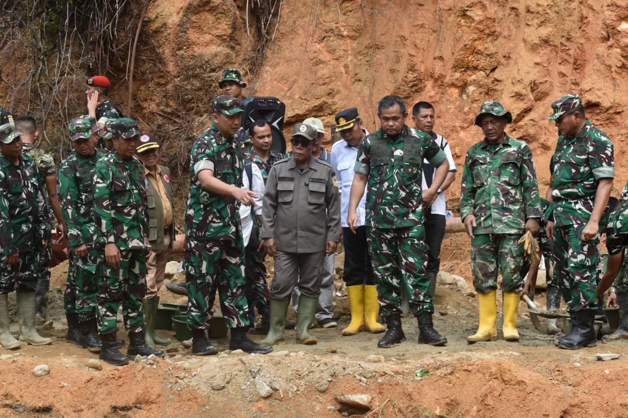 Kasad di Tapanuli Tengah: Pascabencana Tak Ada Pilihan Selain Kerja Keras