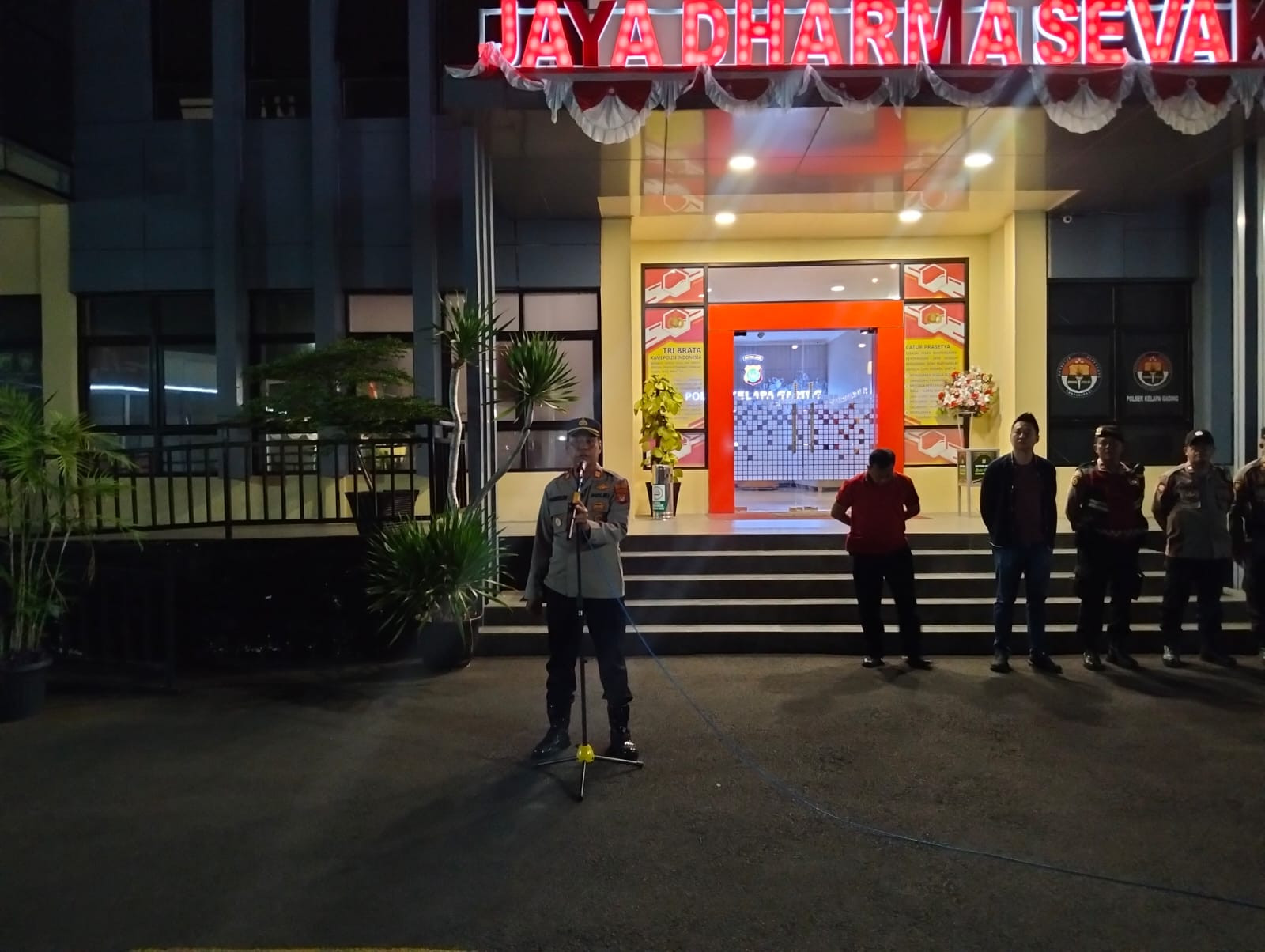 Polsek Kelapa Gading Gelar Apel KRYD dan Patroli Skala Besar, Gagalkan Aksi Balap Liar