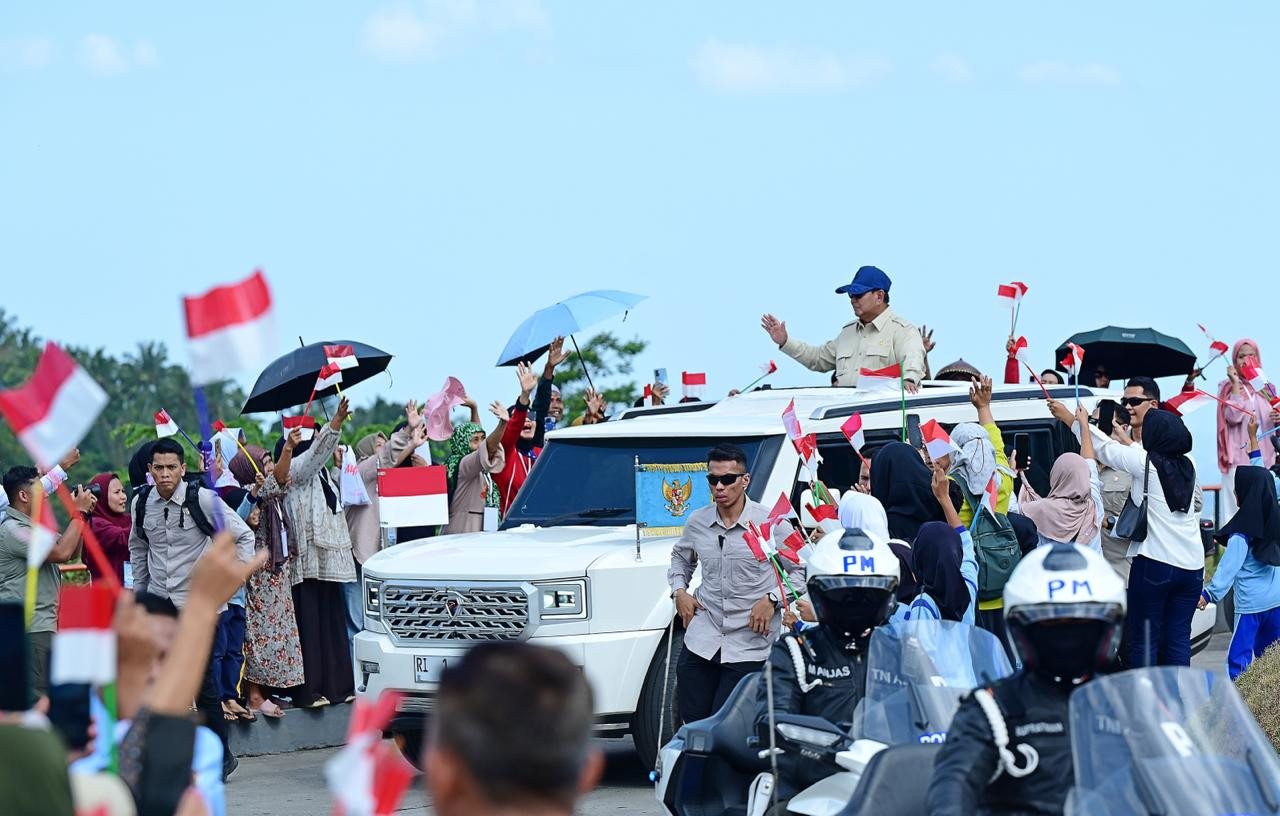 Panglima TNI Hadiri Peresmian Lima Bendungan oleh Presiden RI