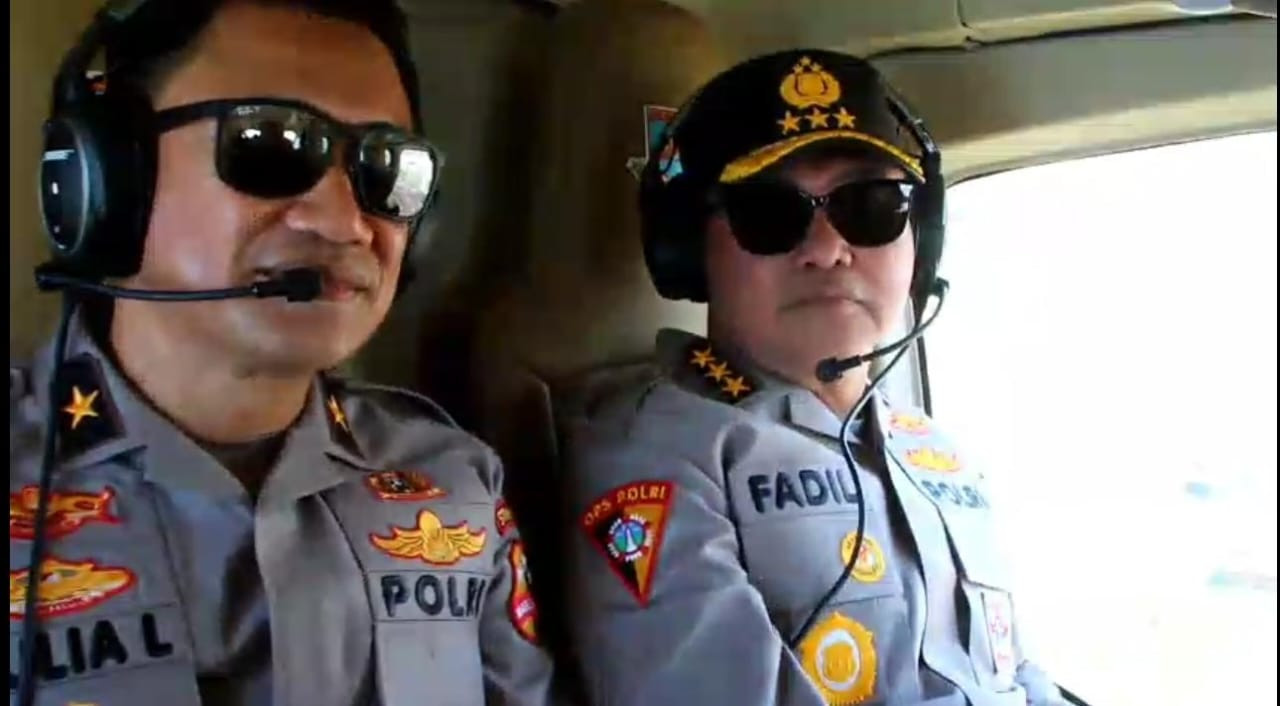 Astamaops Kapolri Pimpin Patroli Udara Pastikan Pengamanan MotoGP Mandalika 2025