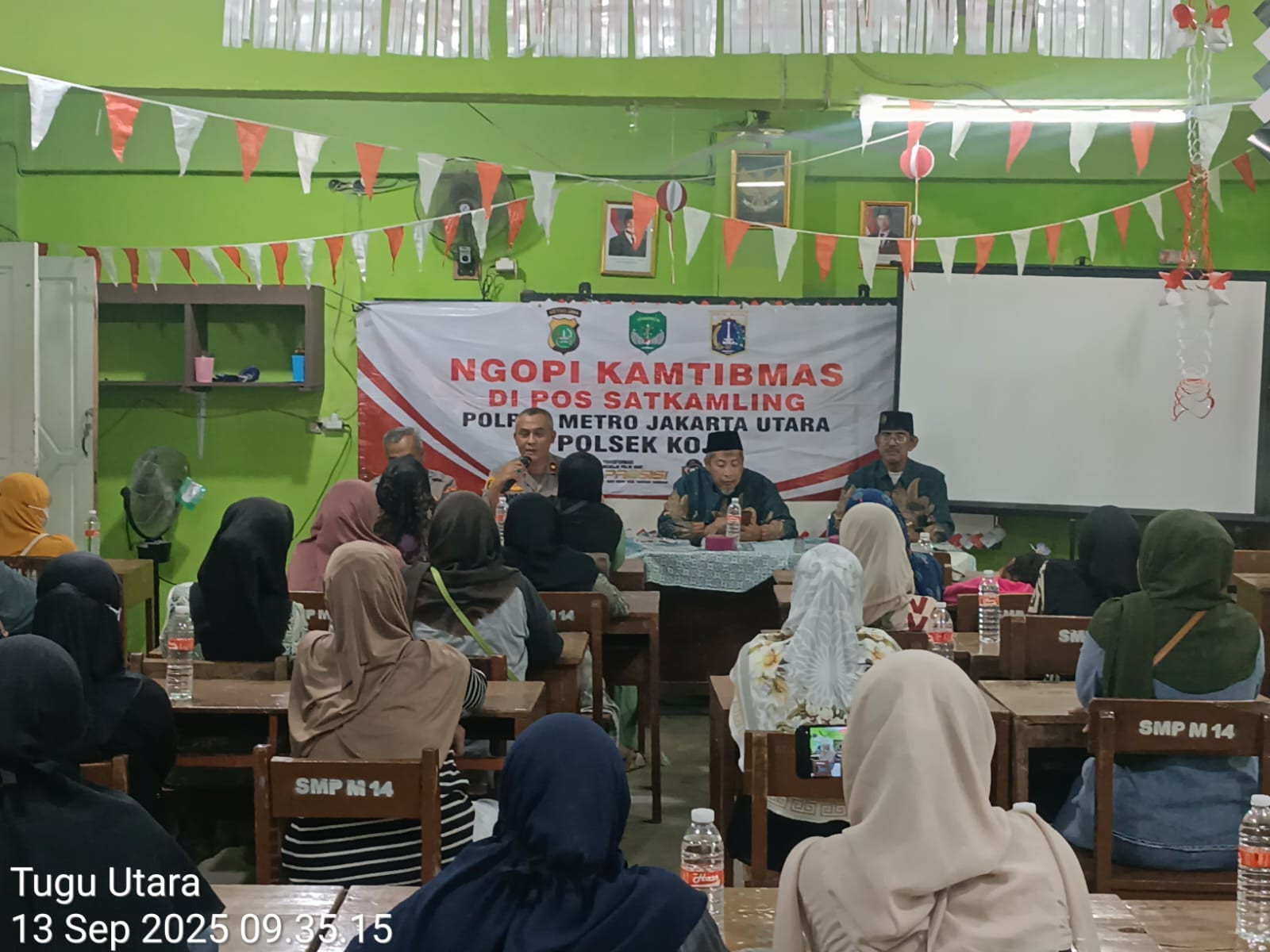 Polsek Koja Ajak Orang Tua SMP Muhammadiyah Perkuat Peran Cegah Tawuran dan Bullying