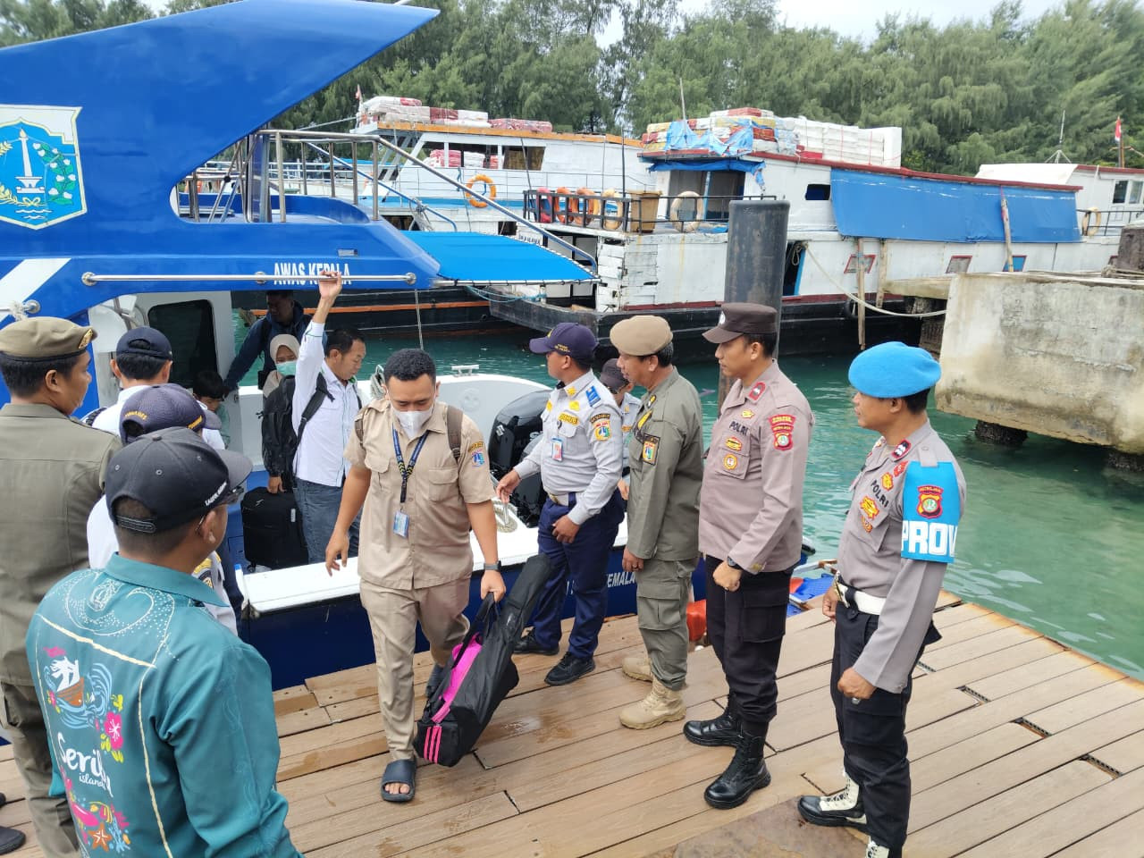 Polres Kepulauan Seribu Tingkatkan Pengamanan Dermaga Pasca Operasi Ketupat Jaya 2026