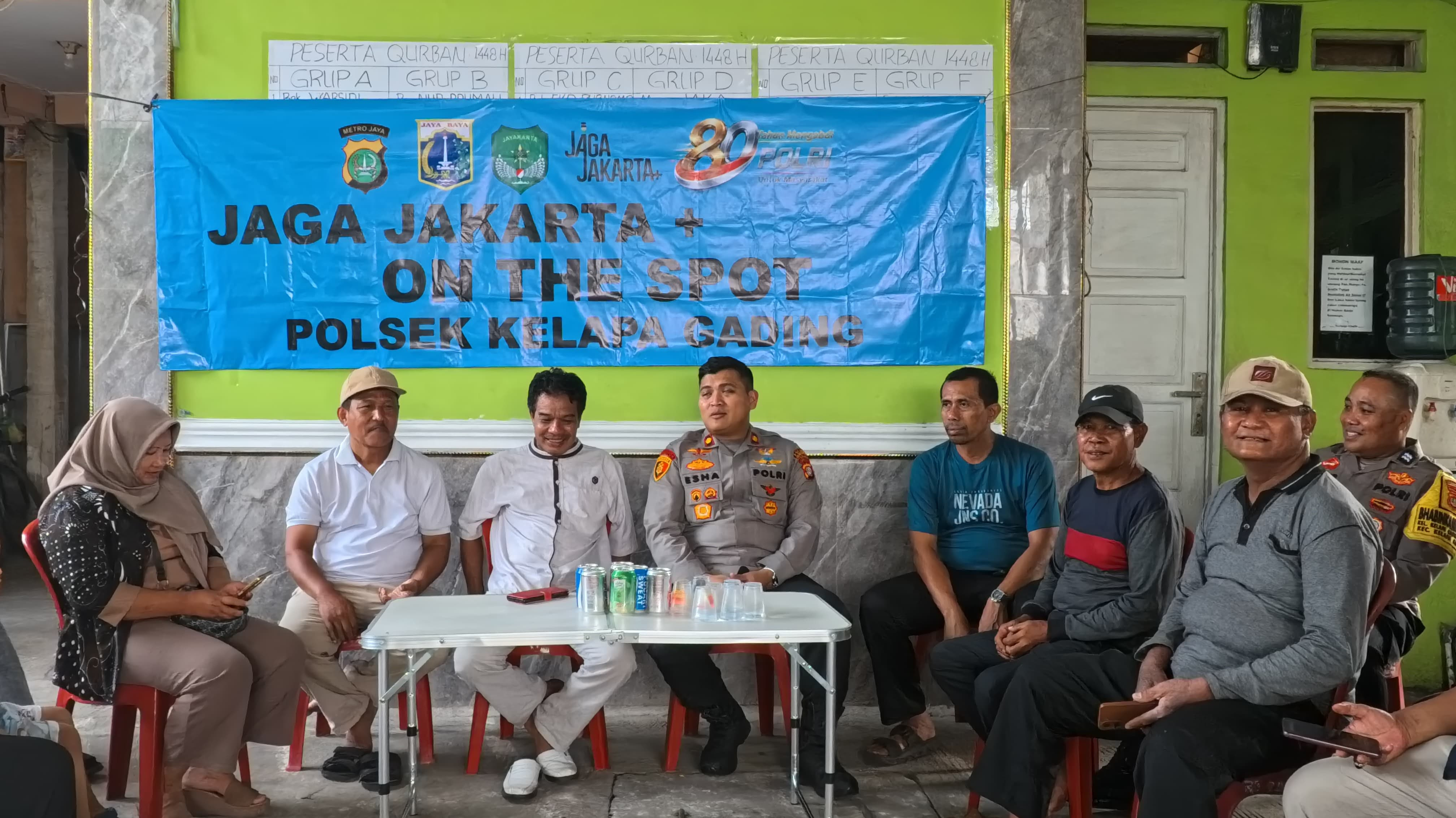 Kapolsek Kelapa Gading Ajak Warga Aktifkan Kembali Siskamling dalam Program Jaga Jakarta