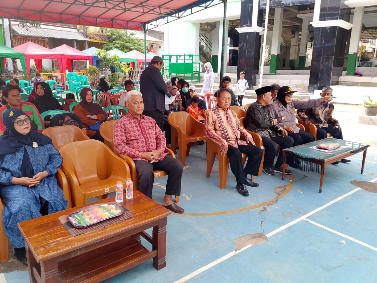 Pengamanan Kegiatan Khitanan Massal untuk Anak Yatim Piatu dan Disabilitas di Masjid At Taubah Mustikasari