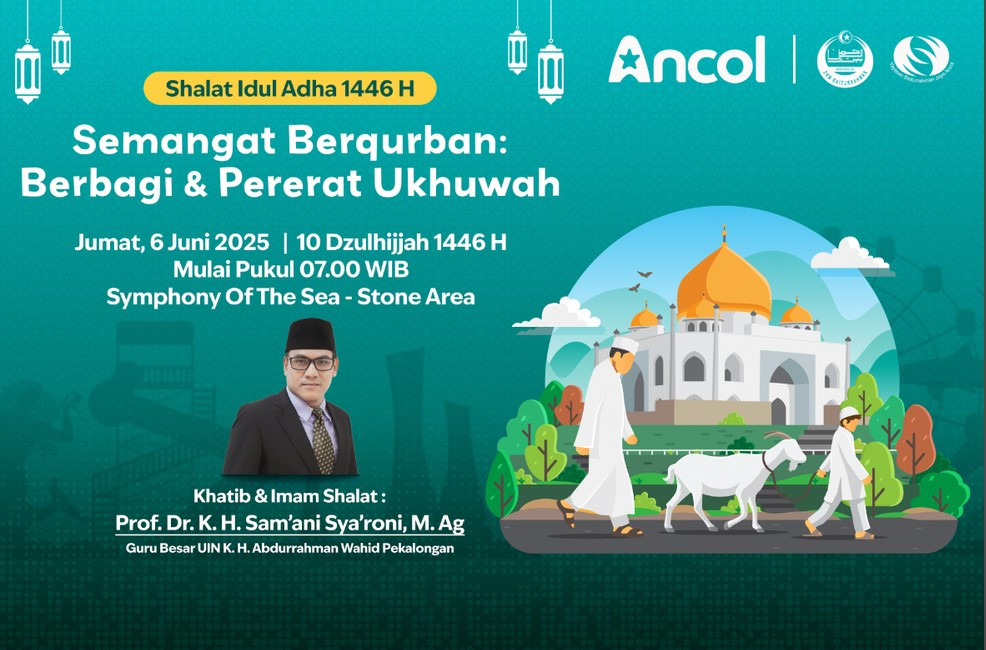 Ancol Usung Semangat Ber-Qurban di Idul Adha 1446 H: Perkuat Ukhuwah, Tebarkan Kepedulian