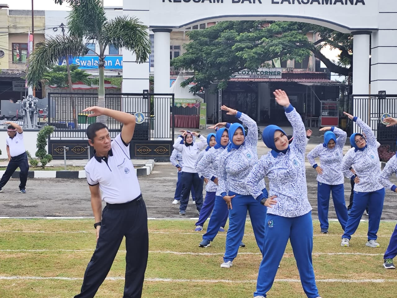 Dalam Rangka Memeriahkan HUT Ke-79 Jalasenastri dan HUT Ke-80 RI, Lanal Sabang Gelar Berbagai Lomba Dengan Meriah