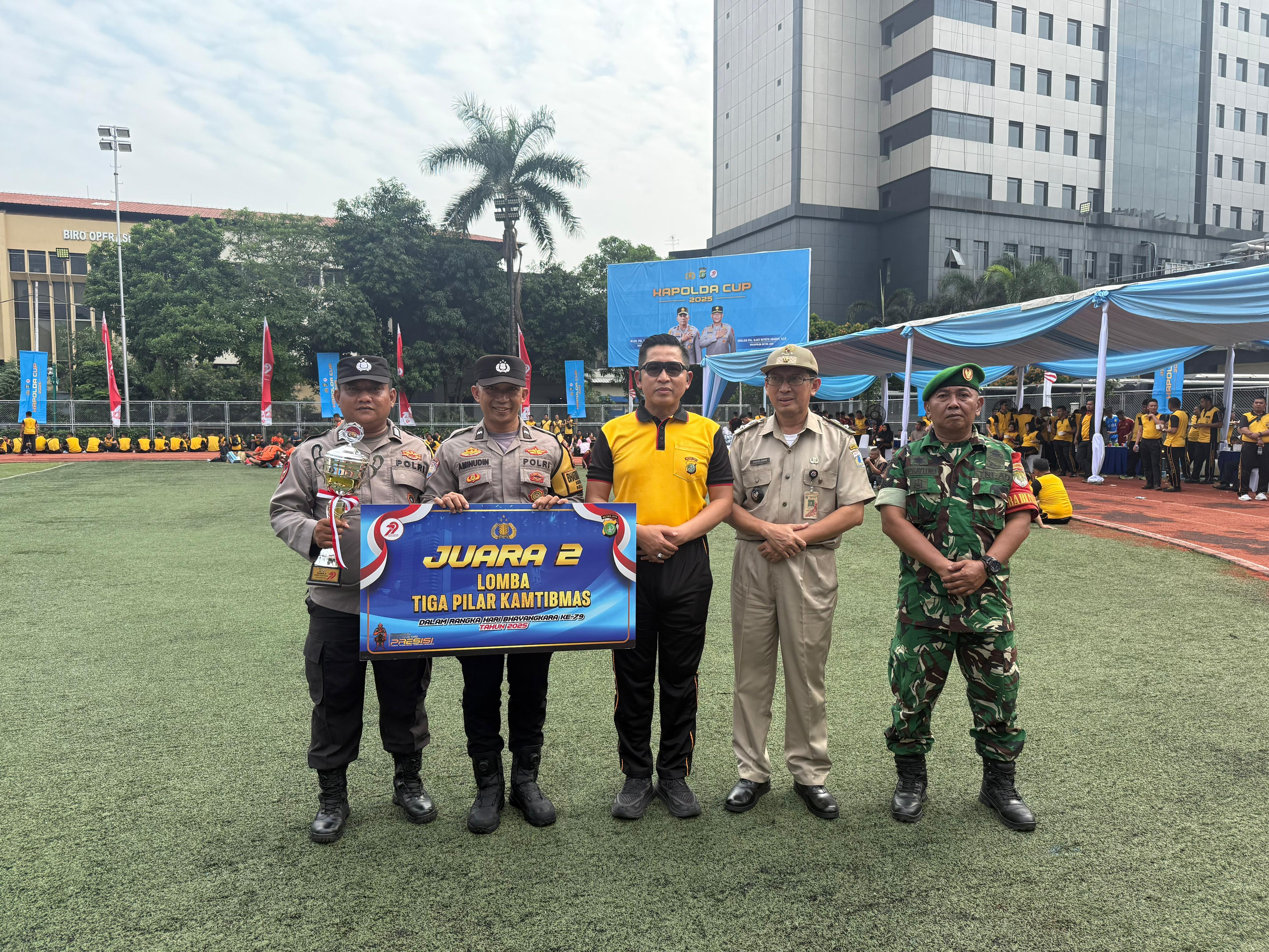 Polres Metro Jakarta Utara Raih Prestasi di Ajang Kejuaraan Antar Polres se-Polda Metro Jaya
