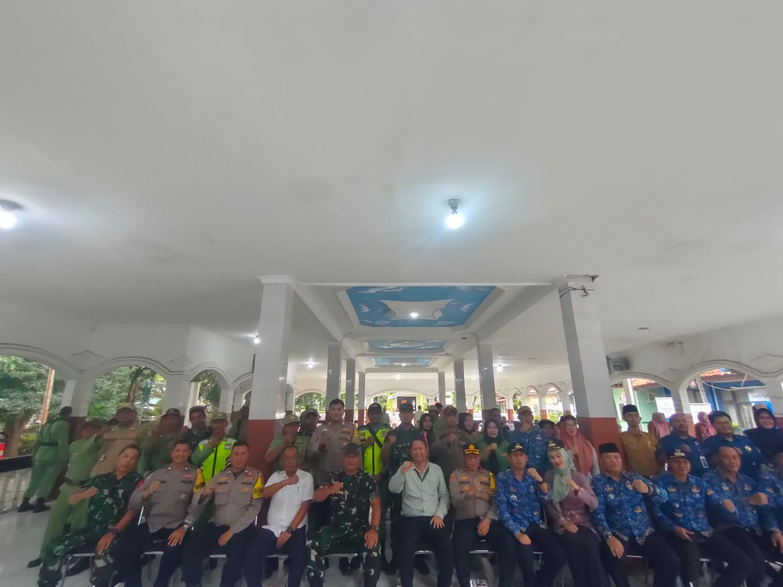 Kapolsek Bantar Gebang Hadiri Rakor 3 Pilar dalam Rangka Pengamanan Natal Tahun 2024 dan Tahun Baru 2025 Tingkat Kecamatan Mustika Jaya Kota Bekasi