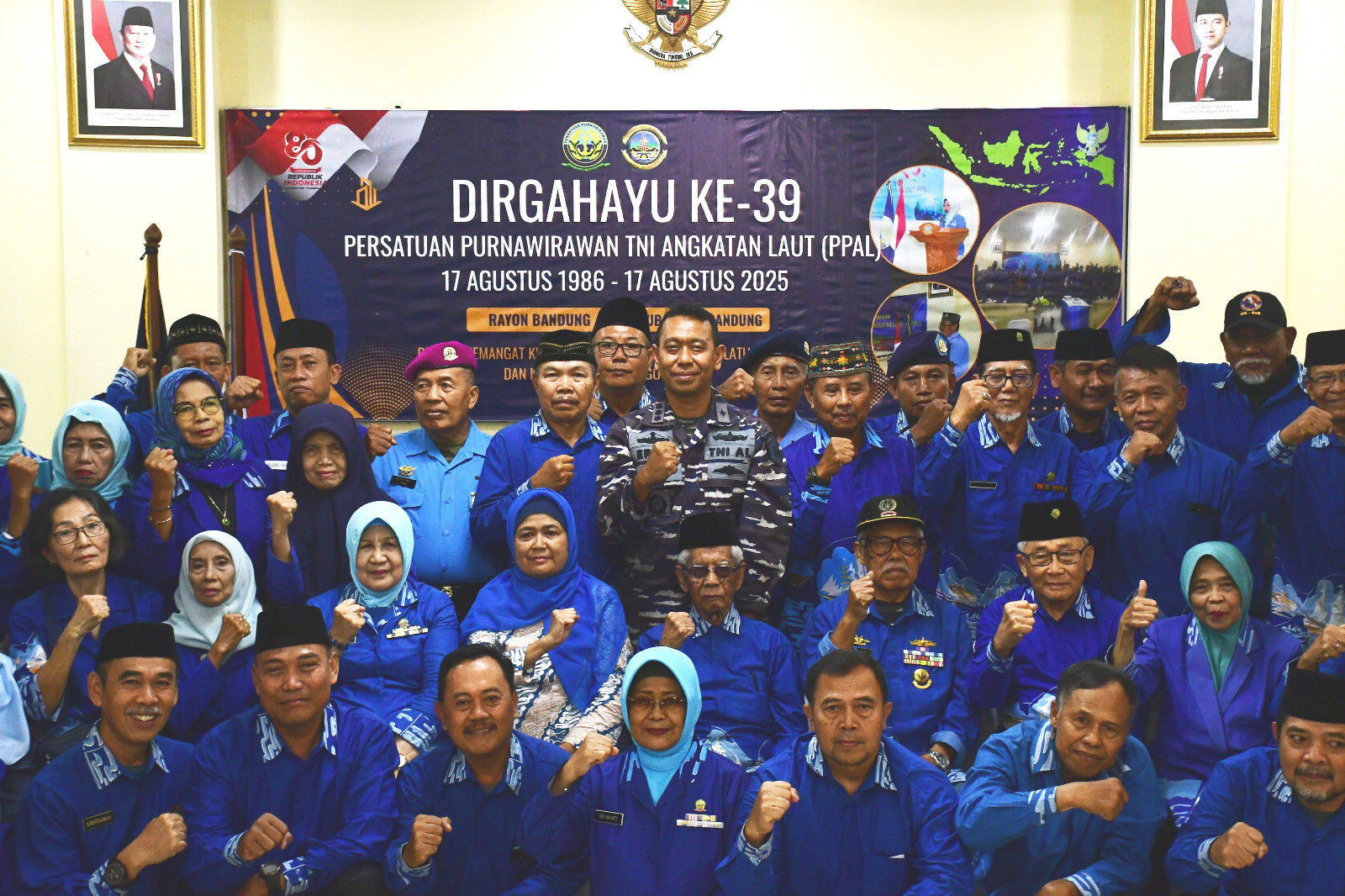 Komandan Lanal Bandung Hadiri Tasyakuran HUT PPAL Ke-39 Tahun 2025