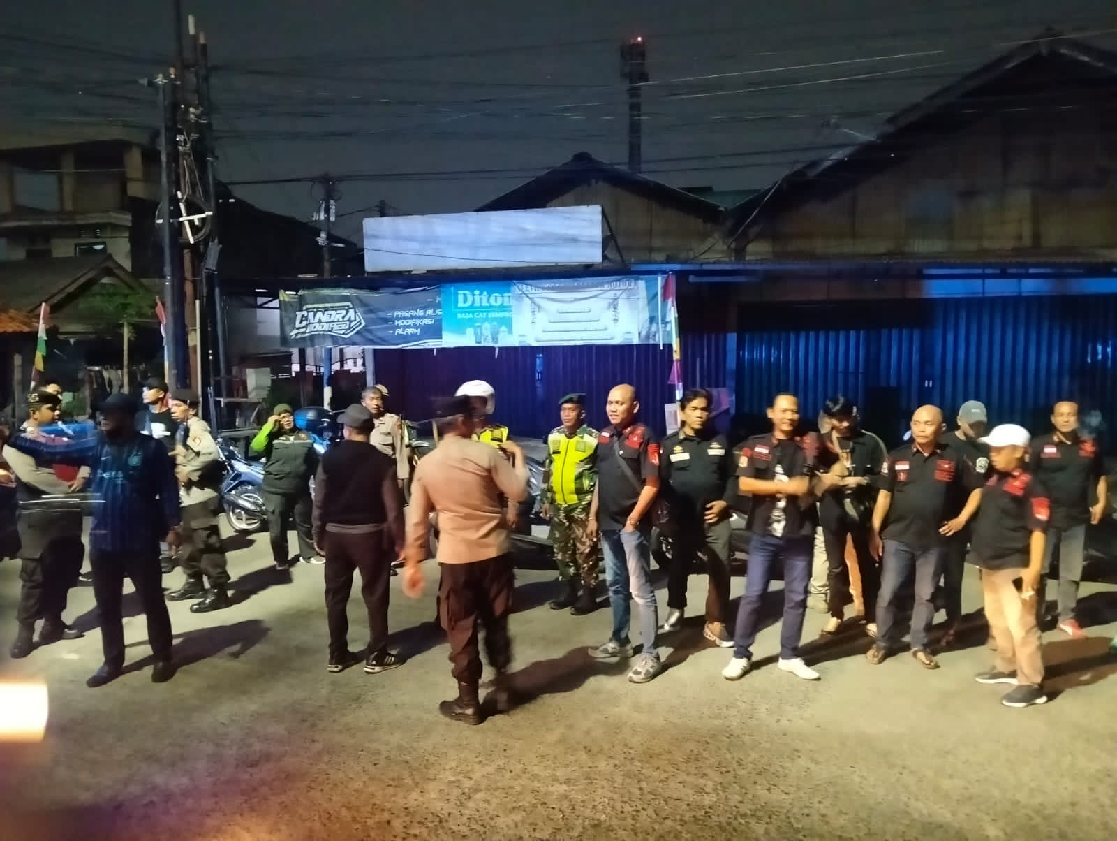 Polsek Bekasi Barat Gelar Patroli Gabungan, Berikan Rasa Aman kepada Masyarakat