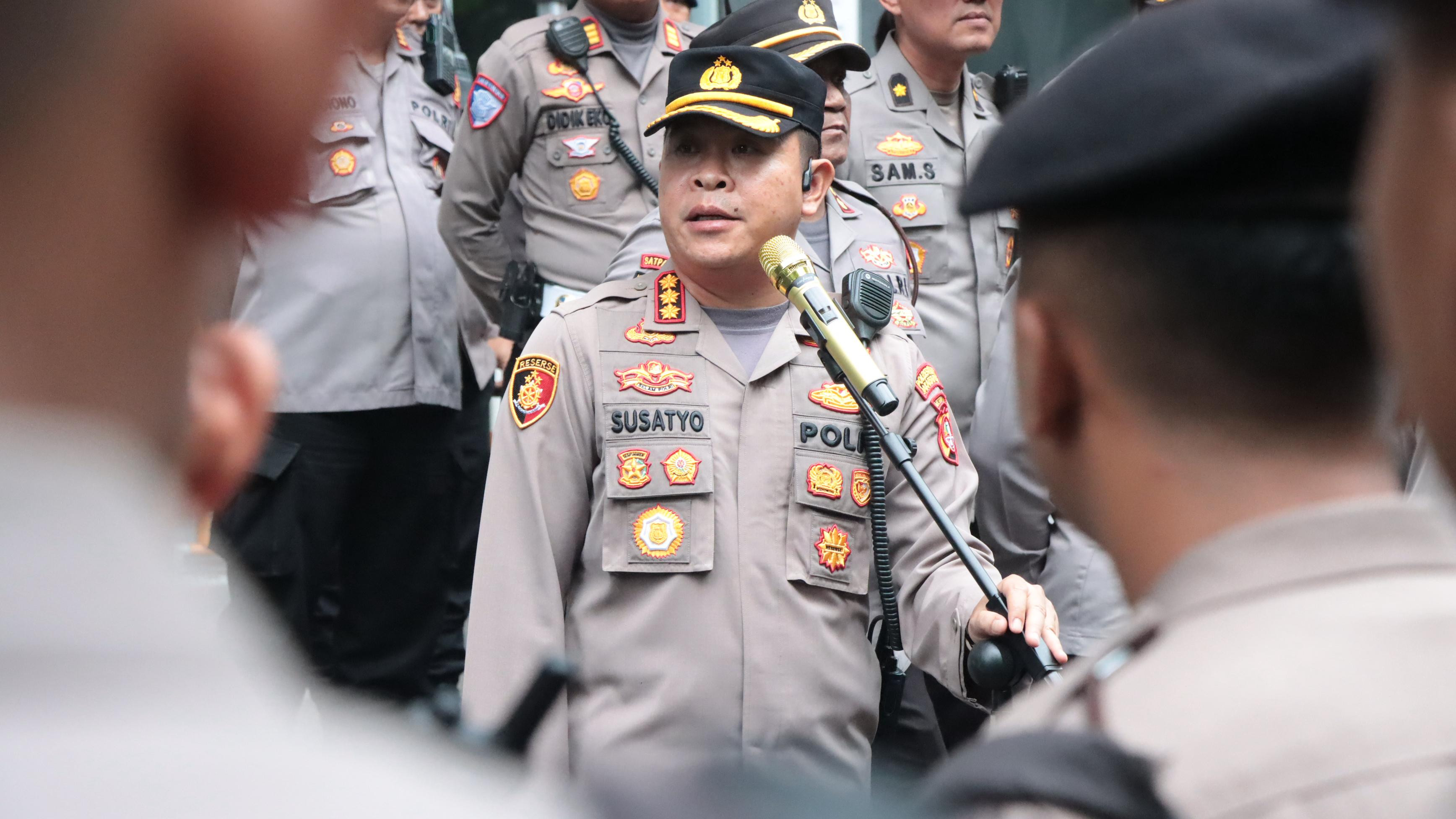 1.082 Personel Polisi Dikerahkan Amankan Sidang Hasto Kristiyanto di PN Jakpus