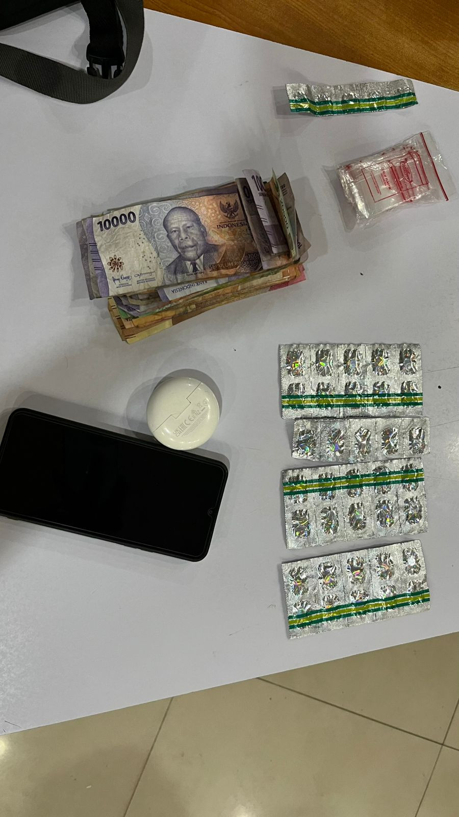 Patroli Ops Pekat Jaya 2026, Samapta PMJ Amankan Pengedar Tramadol di Jakpus