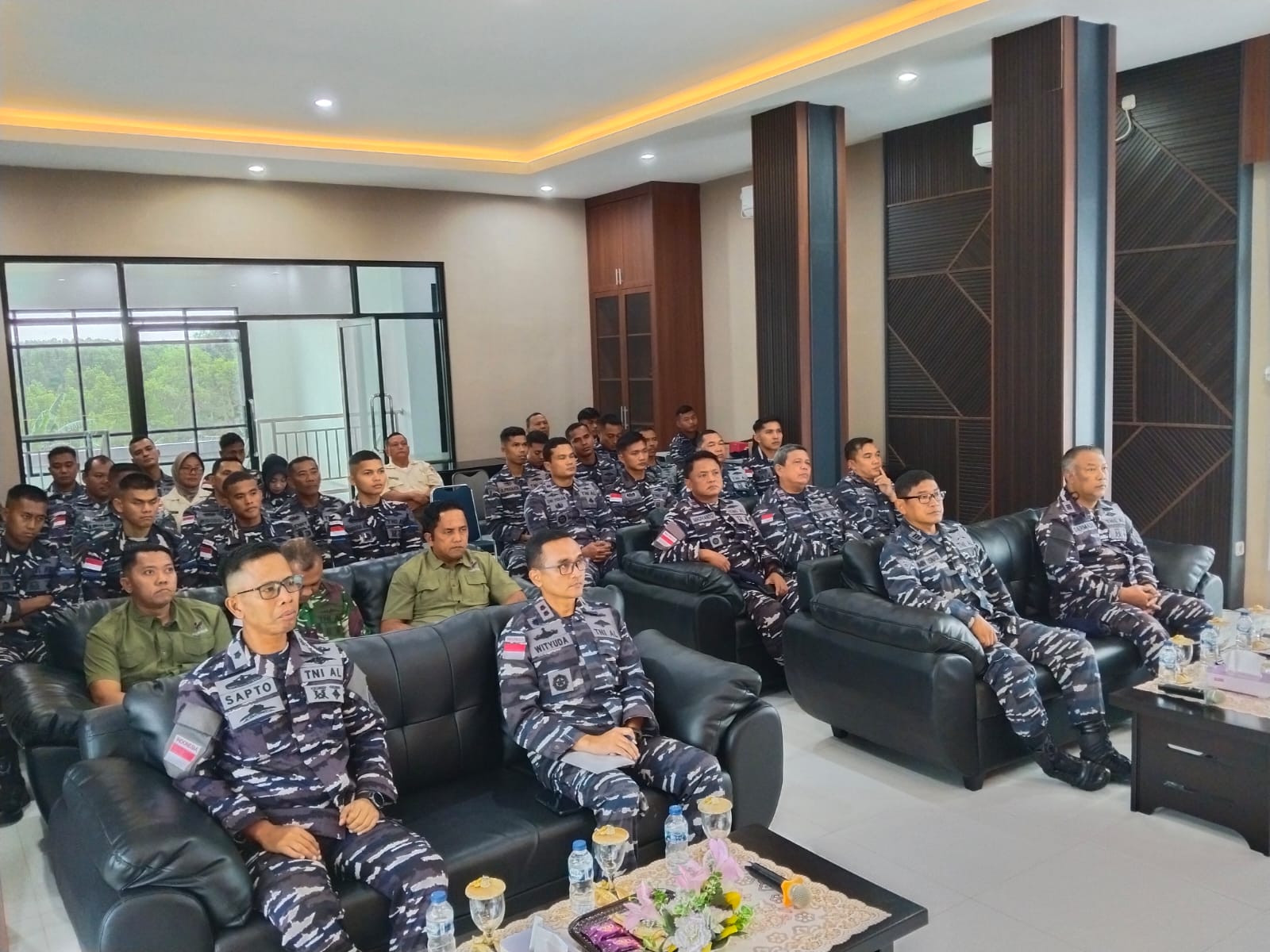 Lanal Bintan Ikuti Apel Khusus Pengarahan Pangkoarmada RI Secara Virtual