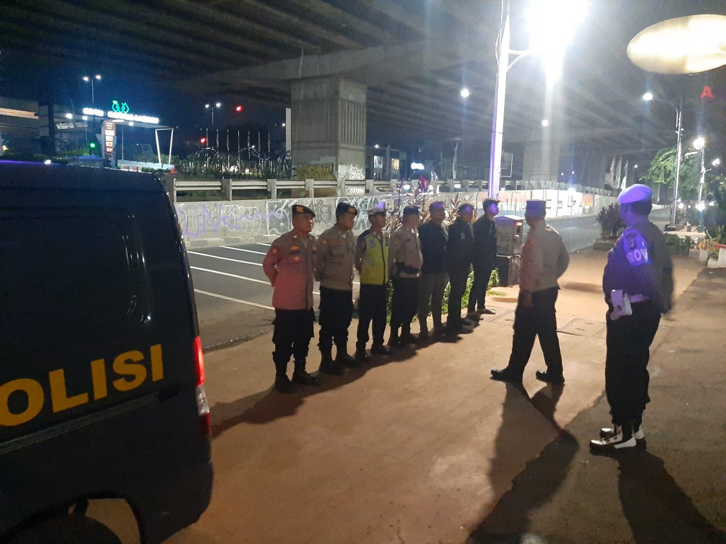 Polsek Bekasi Selatan Optimalkan Patroli dan Strong Point Pada Jam Rawan