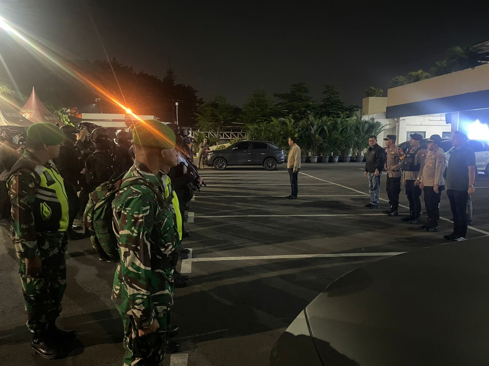 Sisir Jalur Rawan Tengah Malam, Polres Metro Bekasi Kota Gelar Operasi Kejahatan Jalanan