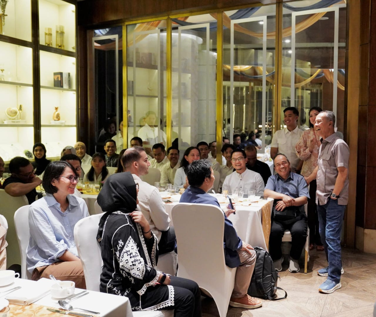 Ketua Umum PBTI Letjen TNI Richard Tampubolon Buka Puasa Bersama Atlet Taekwondo Nasional Indonesia