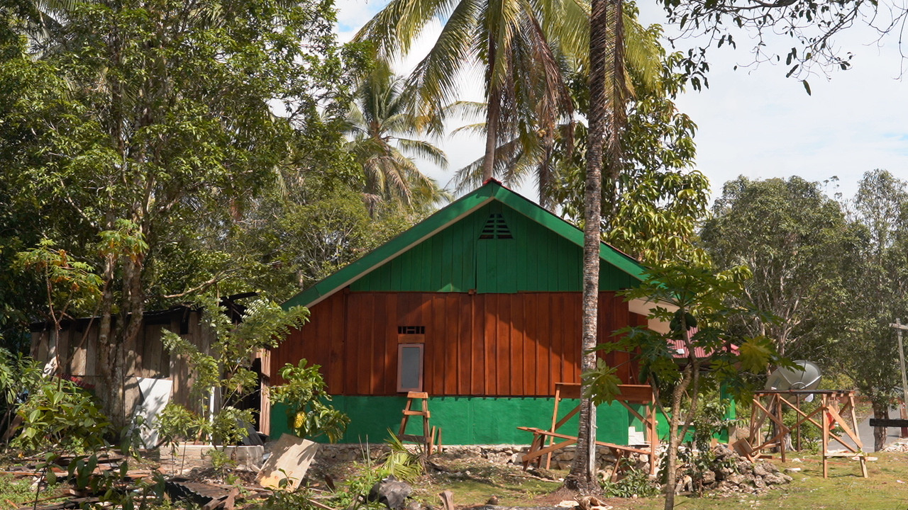 Rumah Impian Warga Kampung Sesor Rampung 100 Persen, Bukti Nyata TMMD Ke-129 Kodim 1807/Sorsel