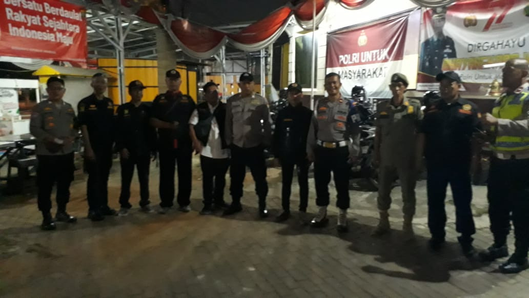 Patroli 3 Pilar Polsek Medan Satria Antisipasi Guantibmas Berjalan Kondusif