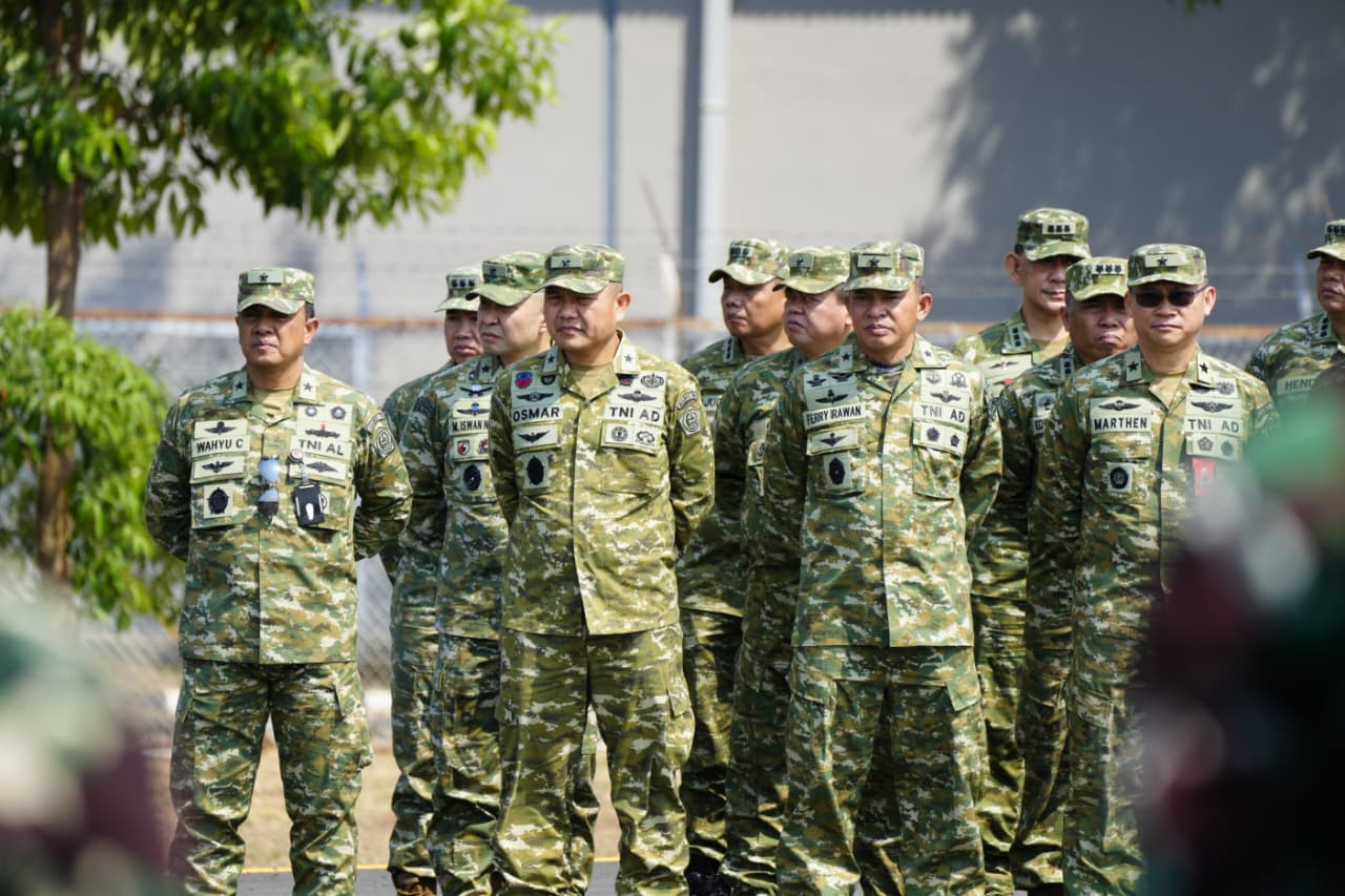 Waaops Panglima TNI Pimpin Apel Gelar Satgas Penanggulangan Karhutla Tahun 2026